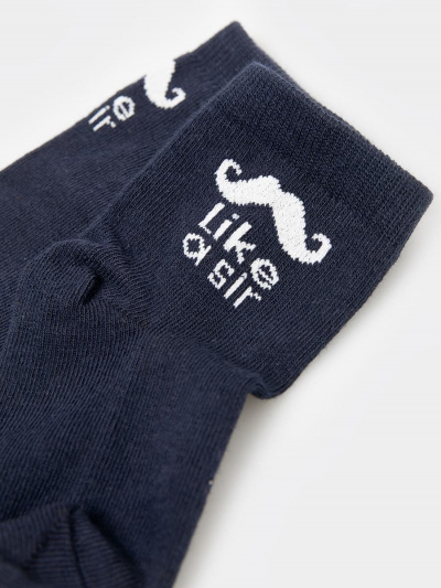 Носки Mark Formelle 400K-356/B3-24400K т.синий_рис.356 - фото 1