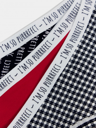 Трусы Mark Formelle 412455-1-3/25-10-40093Ц-5 черная_клеточка_на_белом - фото 3