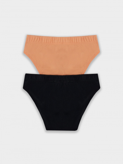 Трусы Mark Formelle 413351-2/25-36356Ц-5 персик_черный - фото 2