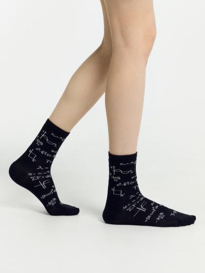 Носки Mark Formelle 430K-1409/B4-22430K-1 черный_рис.1409 - фото 2