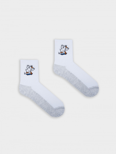 Носки Mark Formelle 444K-3207/B3-25444K белый_рис.3207 - фото 3