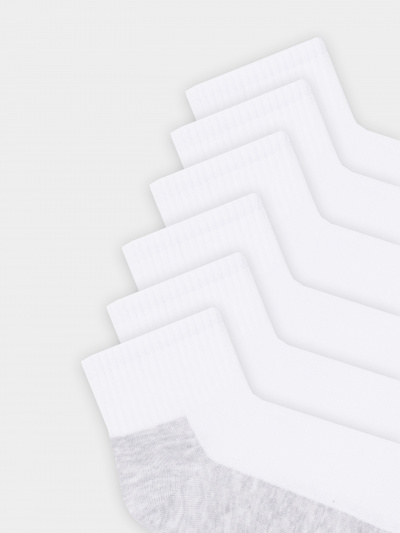 Носки Mark Formelle 452A-3080/B5-253452A белый_3_рис.3080 - фото 1