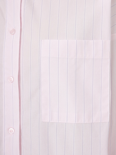Рубашка Mark Formelle 502985/25-34939ПП-9 бело_лиловые_полосы_на_розовом_облаке - фото 4