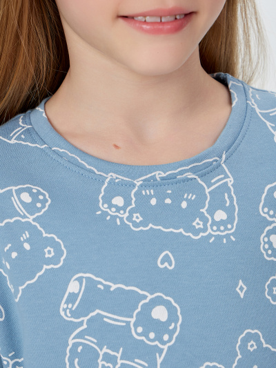 Брюки, джемпер Mark Formelle 567743/25-35753ПП-2 мишки_на_сине_голубом - фото 2