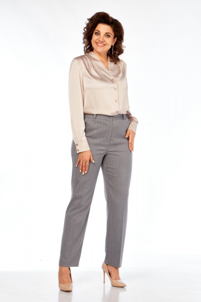 Брюки Kauhanka 025 серый_полоска - фото 1