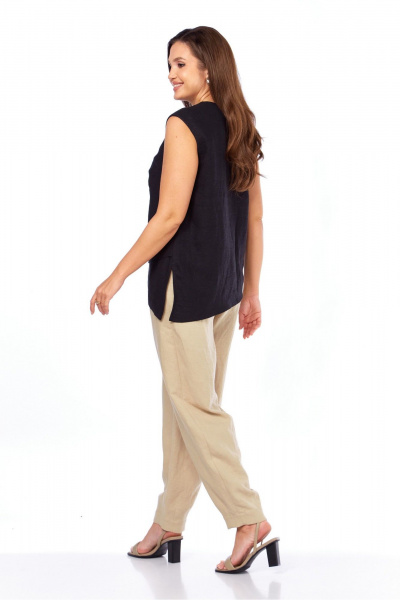 Блуза MALI 625-081 черный - фото 11