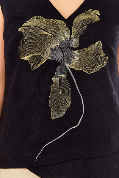 Блуза MALI 625-081 черный - фото 9