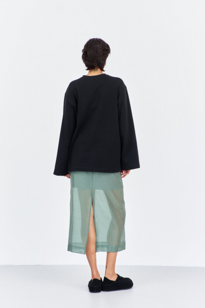 Юбка FLAIM 2024 зеленый мох - фото 3