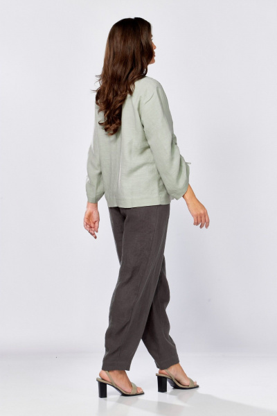 Блуза MALI 625-074 серый - фото 13