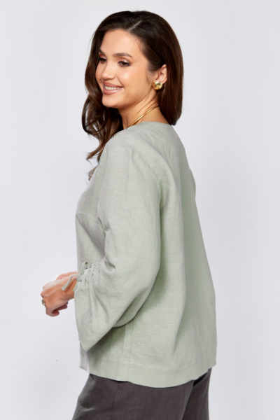 Блуза MALI 625-074 серый - фото 12