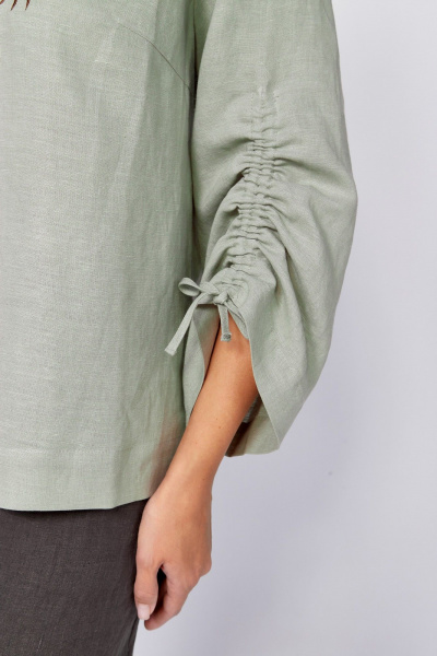 Блуза MALI 625-074 серый - фото 10