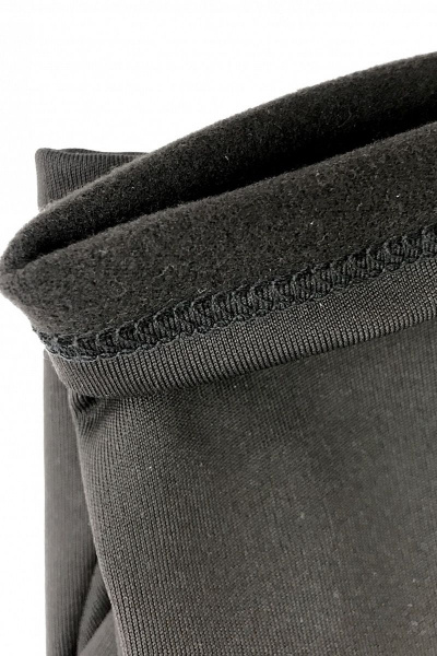 перчатки черные трикотажные на демисезон ACCENT 1736 черный - фото 2