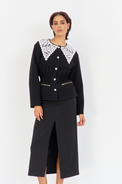 Жакет FLAIM 2045 черный - фото 1