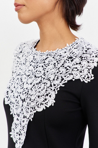 Платье FLAIM 2053 черный - фото 5