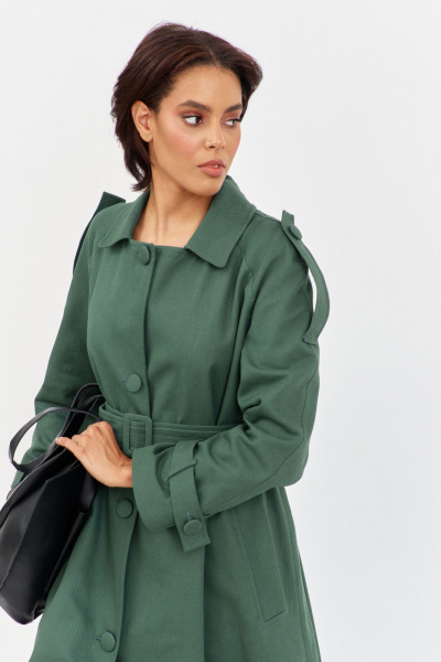 Плащ FLAIM 2055 зеленый мох - фото 6