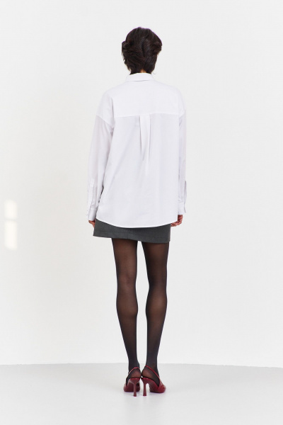 Блуза FLAIM 2062.01 белый - фото 2