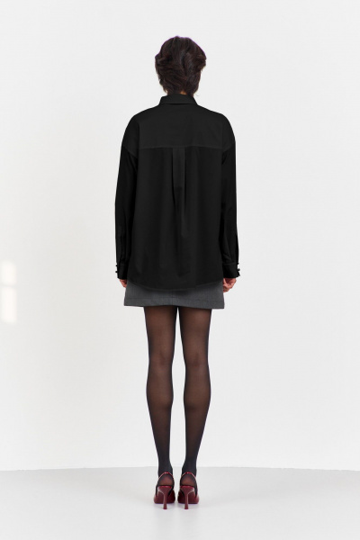 Блуза FLAIM 2062.0 черный - фото 3