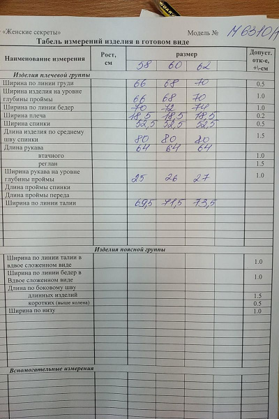 Куртка Lady Secret 6310/1 черный - фото 4