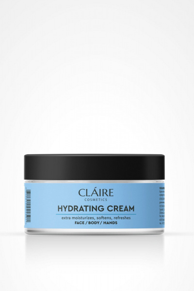  Claire Cosmetics Увлажняющий крем для лица, тела и рук HYDRATING CREAM - фото 1