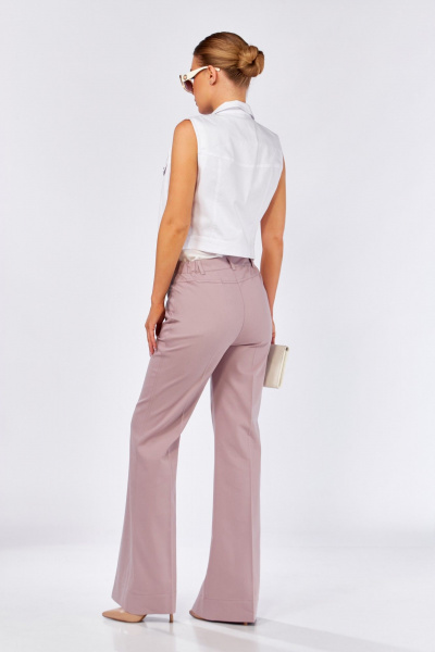 Брюки DOGGI 0219 пудра - фото 2