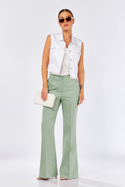 Брюки DOGGI 0219 фисташковый - фото 1