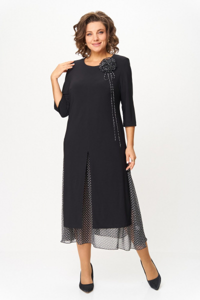 Платье Svetlana-Style 1958 черный_зигзаг - фото 2