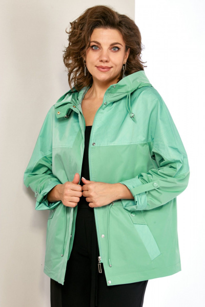Куртка Shetti 2191 мята - фото 4