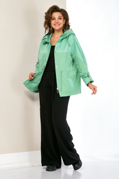 Куртка Shetti 2191 мята - фото 2