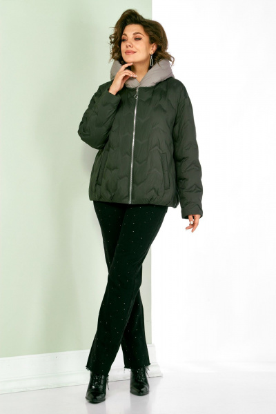 Куртка Shetti 2192 лесной - фото 7
