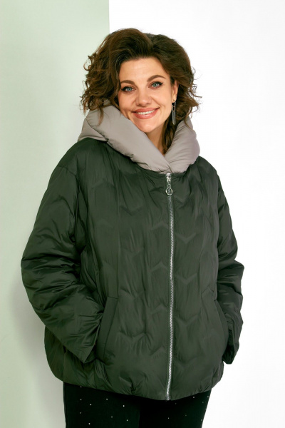 Куртка Shetti 2192 лесной - фото 6