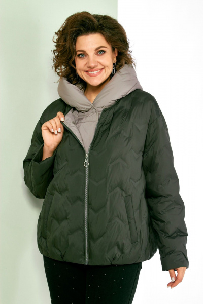 Куртка Shetti 2192 лесной - фото 4