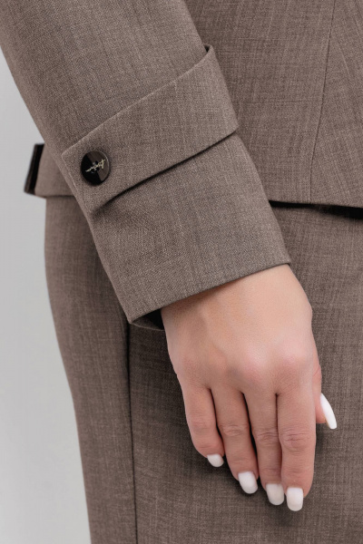 Брюки, жакет Gold Style 2704 коричневый - фото 8