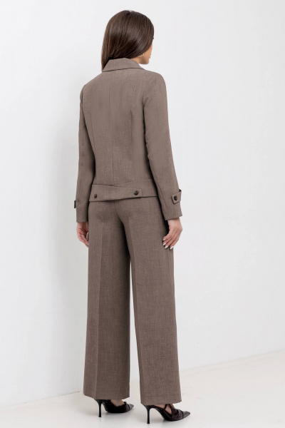 Брюки, жакет Gold Style 2704 коричневый - фото 6