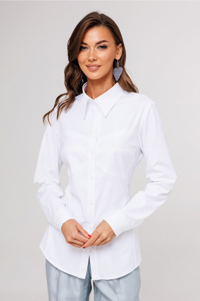 Блуза Butеr 3152 белый - фото 6