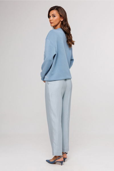 Брюки Butеr 3156 голубой - фото 2