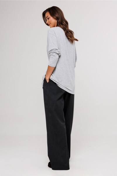 Джемпер Butеr 3162 сетло-серый - фото 3