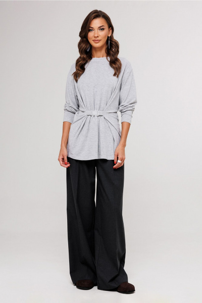 Джемпер Butеr 3162 сетло-серый - фото 1