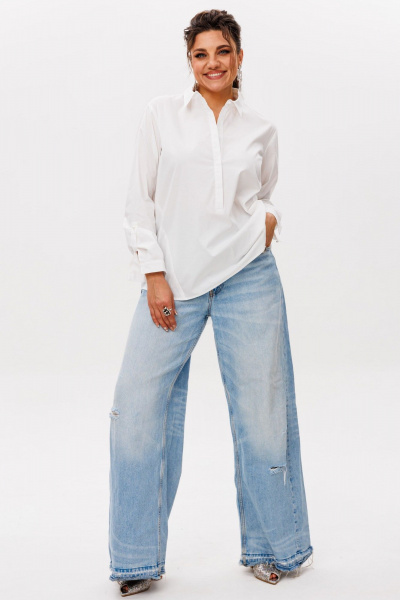Рубашка Anelli 1624 айсберг - фото 7