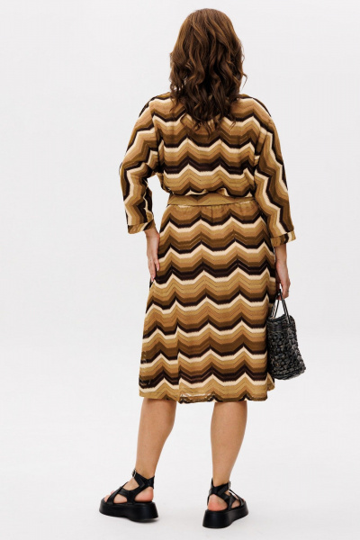 Платье Anelli 1560 латунь - фото 8