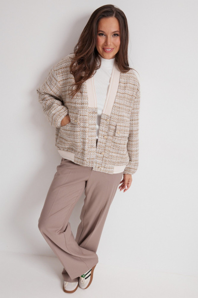 Брюки, бомбер, лонгслив Магия моды 2626 - фото 3