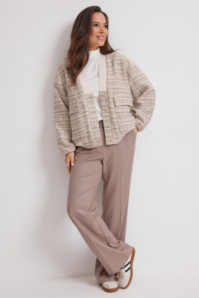 Брюки, бомбер, лонгслив Магия моды 2626 - фото 1