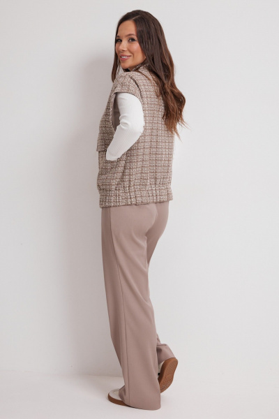 Брюки, водолазка, жилет Магия моды 2624 - фото 4