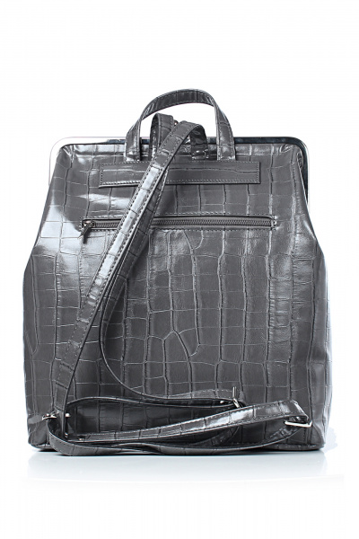 Рюкзак Galanteya 8220.25с1612к45 серый_т. - фото 3