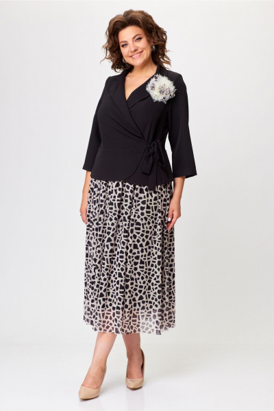 Платье Bonna Image 922/1 черный - фото 11