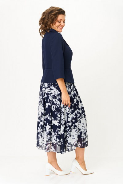 Платье Bonna Image 922-1/1 синий - фото 11