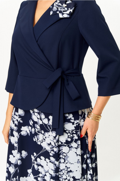 Платье Bonna Image 922-1/1 синий - фото 5