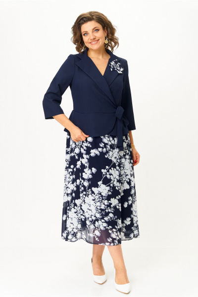 Платье Bonna Image 922-1/1 синий - фото 1