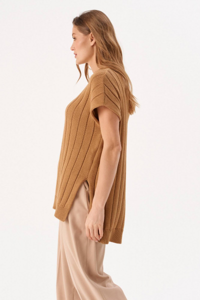 Жилет Romgil РВ0166-ХЛ2 верблюжий - фото 4