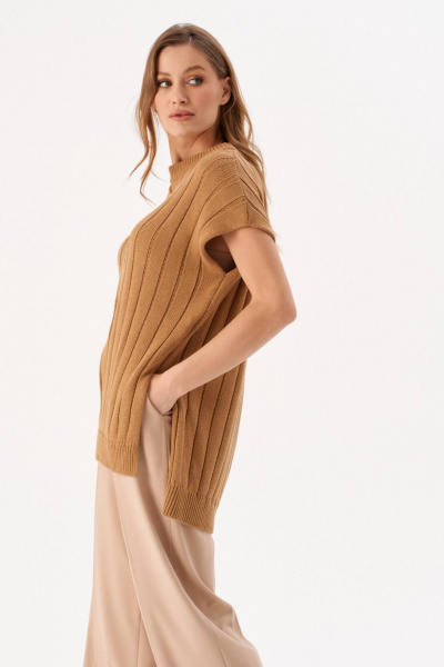 Жилет Romgil РВ0166-ХЛ2 верблюжий - фото 3