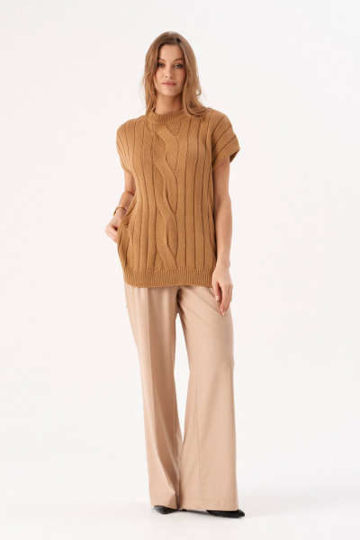 Жилет Romgil РВ0166-ХЛ2 верблюжий - фото 1